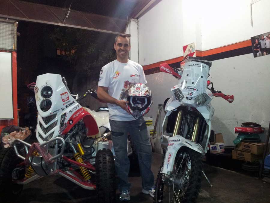 Españoles en el Dakar 2014: Villarrubia, Machlab y Arana