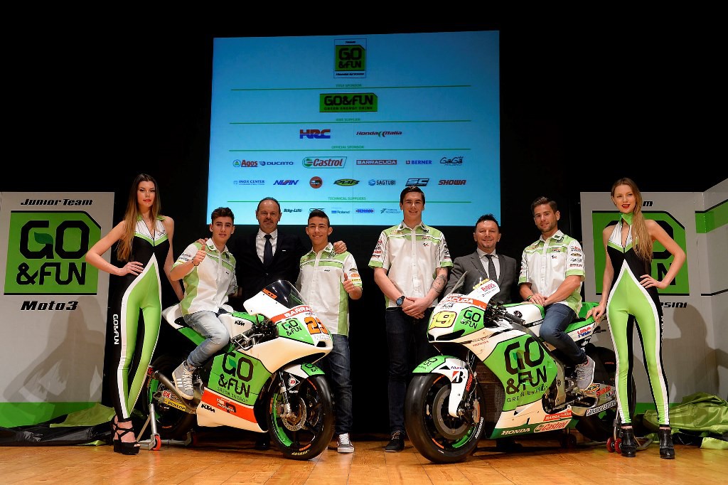 El Team Go&Fun Honda Gresini presentado con Bautista y Redding