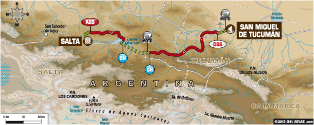 Dakar 2014 Etapa 6: Tucumán – Salta