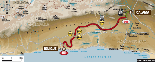 Dakar 2014 Etapa 9: Calama – Iquique