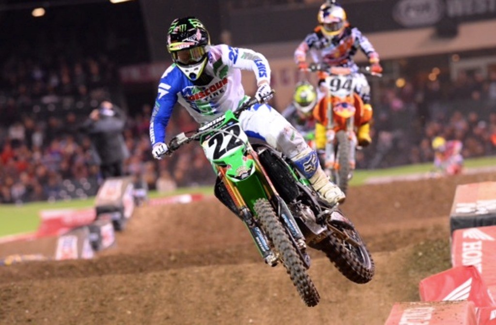 Chad Reed gana la quinta cita AMA Supercross 2014 en Anaheim