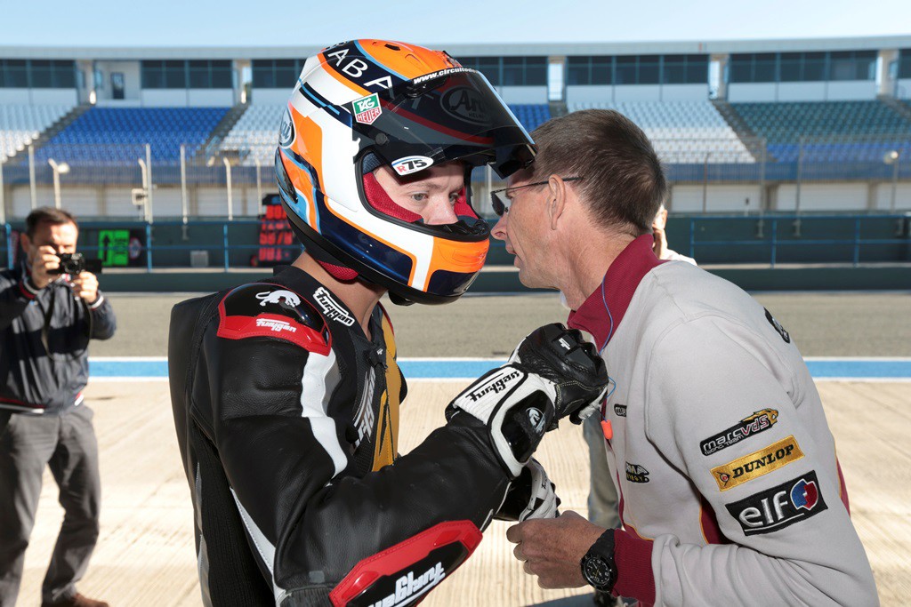 Rabat y Antonelli los mejores del día 2 de Test Moto2 y Moto3 en Valencia