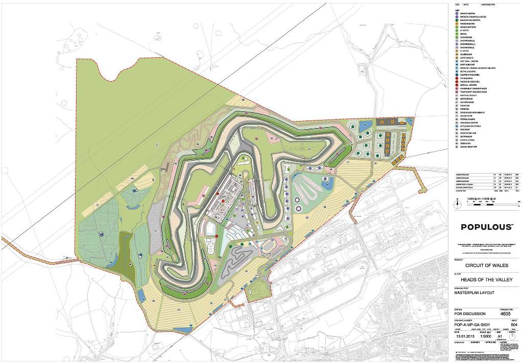 El Circuito de Gales empezará a construirse en 8 ó 10 semanas