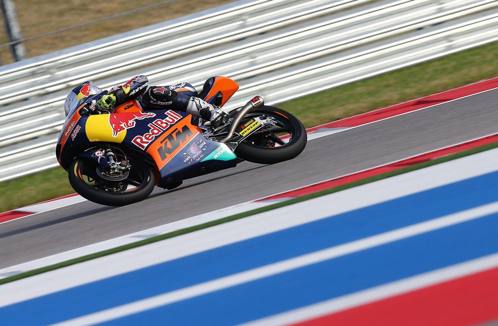 Jack Miller triunfa en una carrera peleada de Moto3 en Austin, Fenati 2º y Vázquez 3º