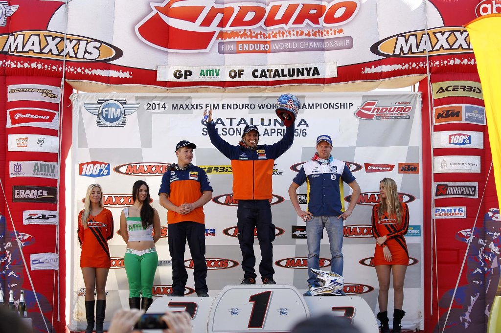 Iván Cervantes marca doblete en el GP de Catalunya de Enduro