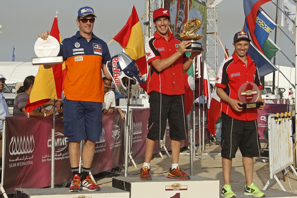 Joan Barreda gana el Sealine Cross-Country Rally 2014