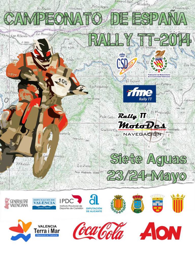 El nacional de Rally TT arranca en Siete Aguas