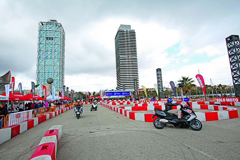 Hoy disfruta de la fiesta de la moto urbana en Barcelona