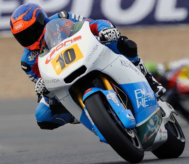 Jesko Raffin logra el doblete Moto2 CEV en Motorland Aragón, Alt 2º y Vierge 3º