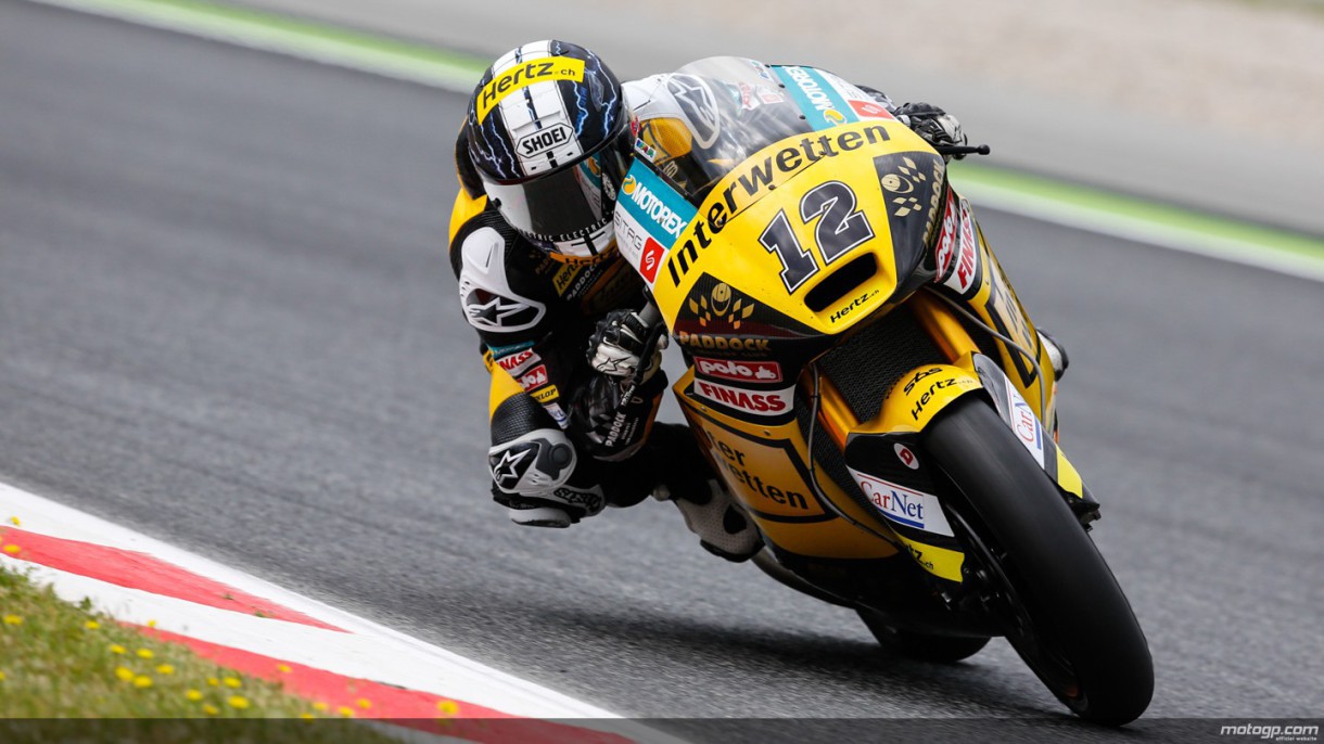 Luthi gana la carrera Moto2 en Valencia, con un gran Rabat 2º y final sorpresa