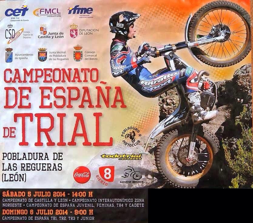 El Nacional de Trial 2014 llega a Pobladura de las Regueras