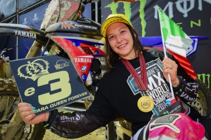 Kiara Fontanesi se proclama Campeona del Mundo MX 2014