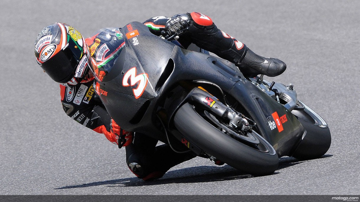 Max Biaggi y Aprilia terminan el test MotoGP en Mugello