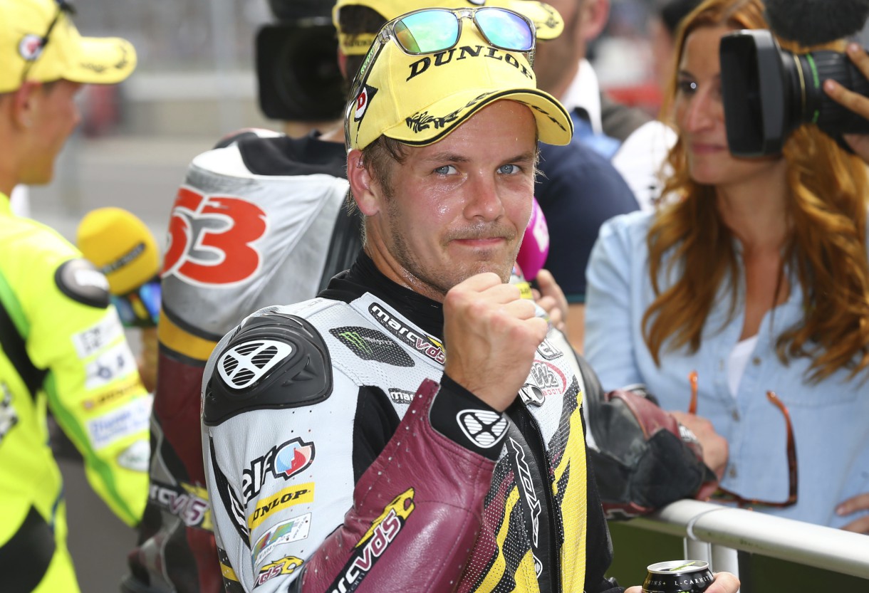 Mika Kallio es el poleman Moto2 en Misano, Rabat 2º