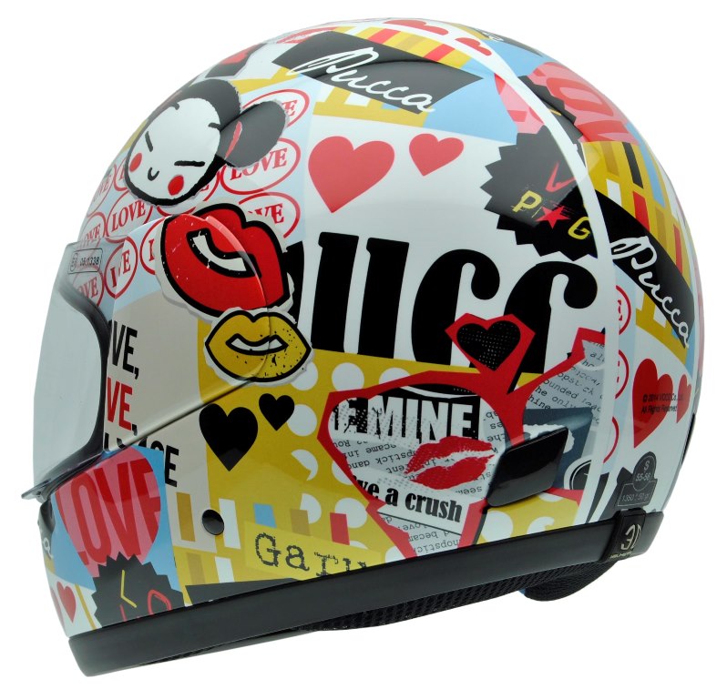 Los cascos NZI con diseños de Pucca