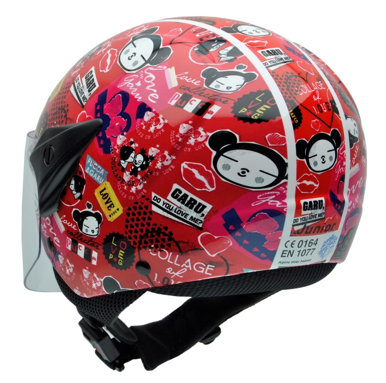 Los cascos NZI con diseños de Pucca