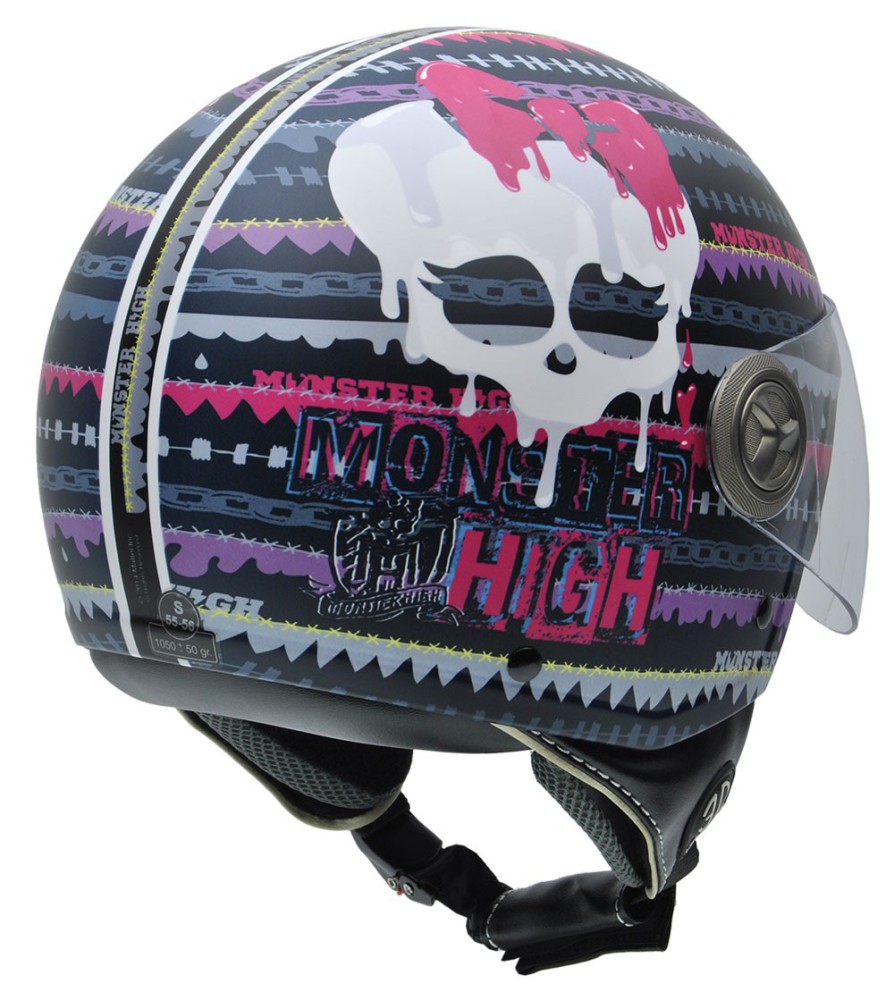 NZI presenta sus cascos con las Monster High