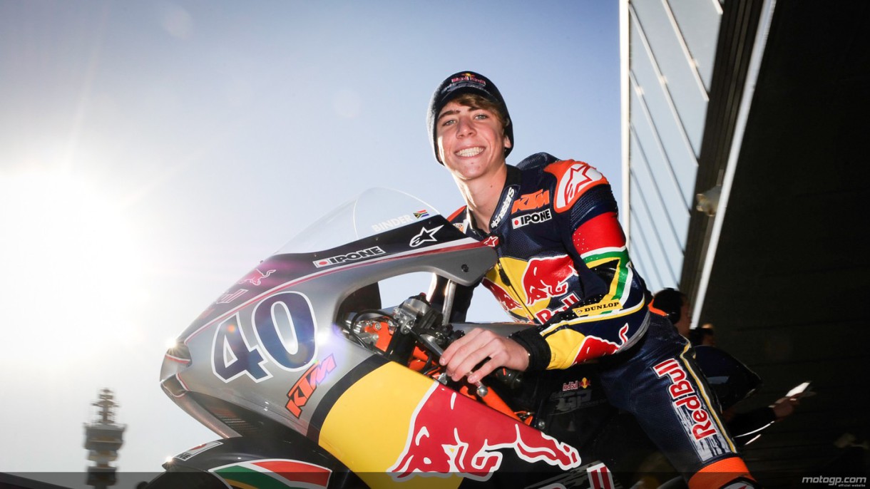 Darryn Binder y Alessandro Tonucci con el Ambrogio Racing Moto3 para 2015