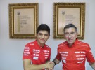 Juanfran Guevara y Jorge Martín con el Aspar Team Moto3 para 2015