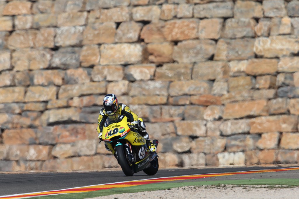 Maverick Viñales es el poleman de Moto2 en Motorland Aragón