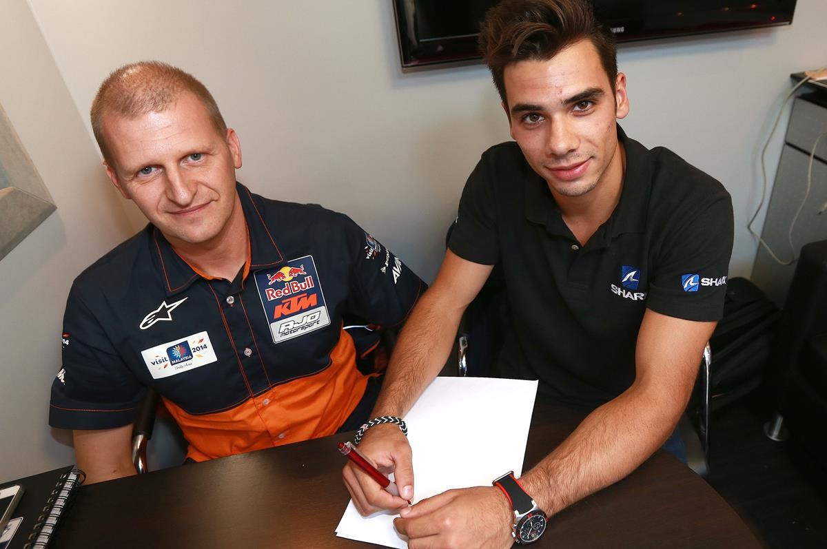 Miguel Oliveira ficha por el Red Bull KTM Ajo Moto3 para 2015