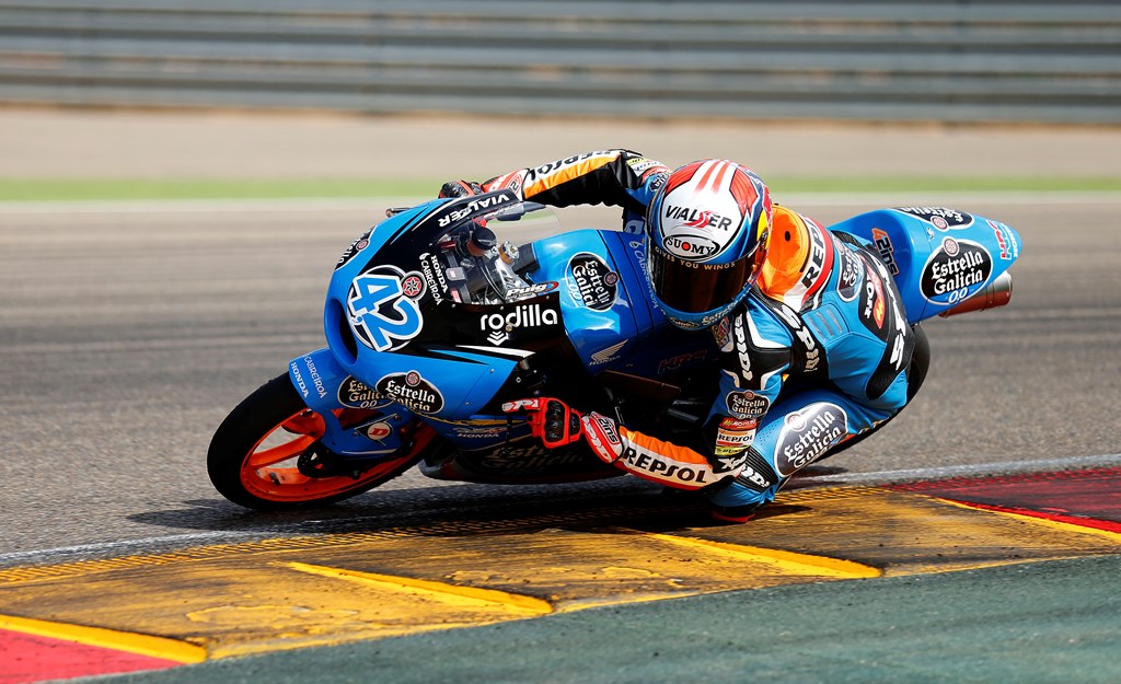 Rins y Márquez han cerrado dos días de test Moto3 en Motorland