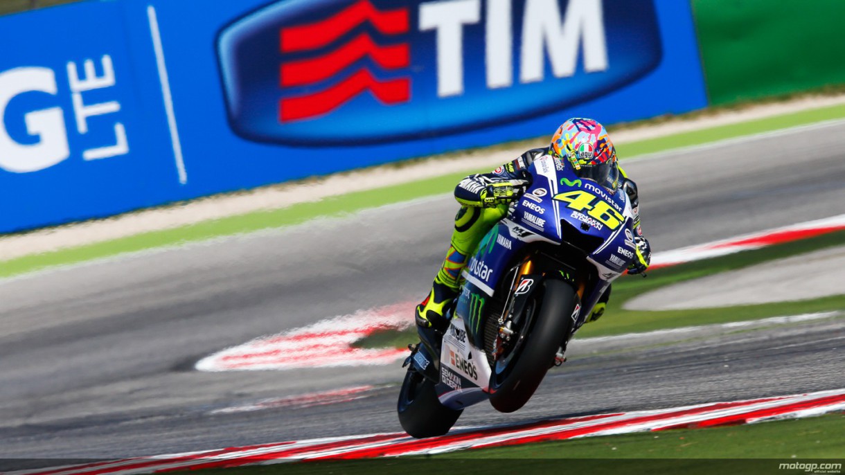 Valentino Rossi vuelve a brillar en MotoGP Misano, Lorenzo 2º y Pedrosa 3º