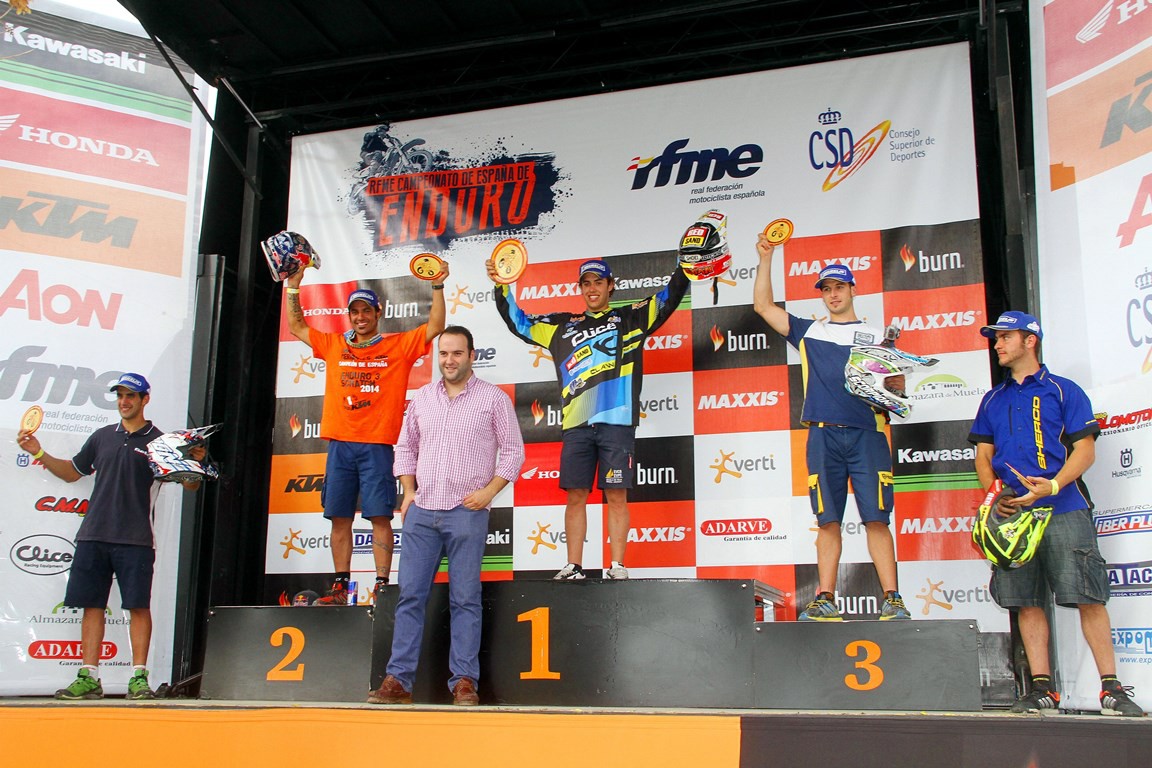 Iván Cervantes se proclama campeón de España de Enduro 2014