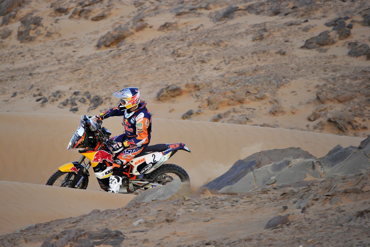 Marc Coma gana la etapa 4 del Rally de Marruecos y es líder