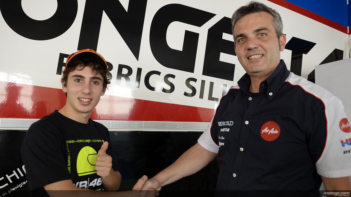 Niccolò Antonelli ficha por el Ongetta-Rivacold Honda Moto3 para 2015