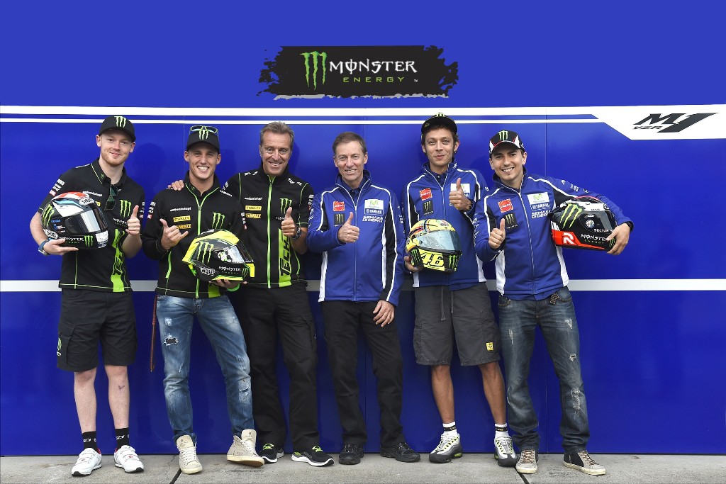 Yamaha y Monster seguirán unidos dos años más en MotoGP