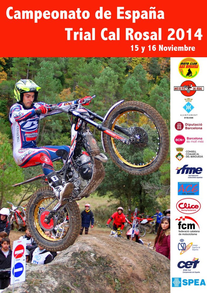 El Nacional de Trial cierra la temporada 2014 en Cal Rosal