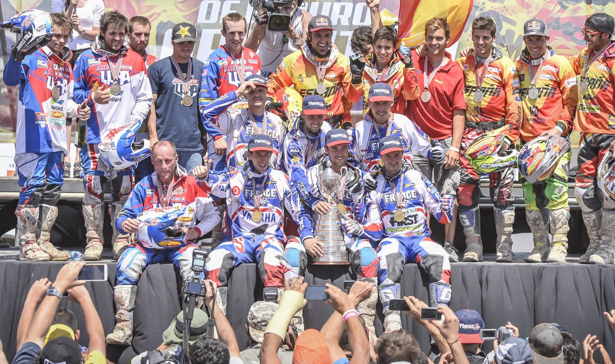 El equipo nacional ISDE consigue la tercera plaza