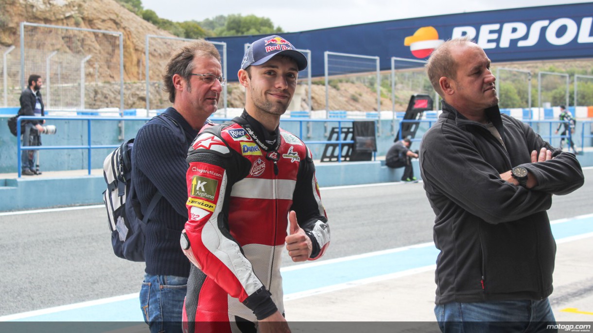 Folger y Martín los mejores del lluvioso día 2 de test Moto2 y Moto3 en Jerez