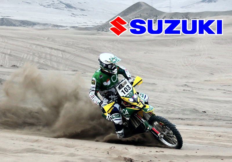 El Team Suzuki Rally presenta a sus pilotos para el Dakar 2015