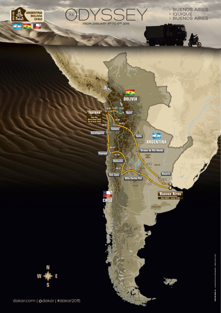 El Dakar 2015 calienta motores