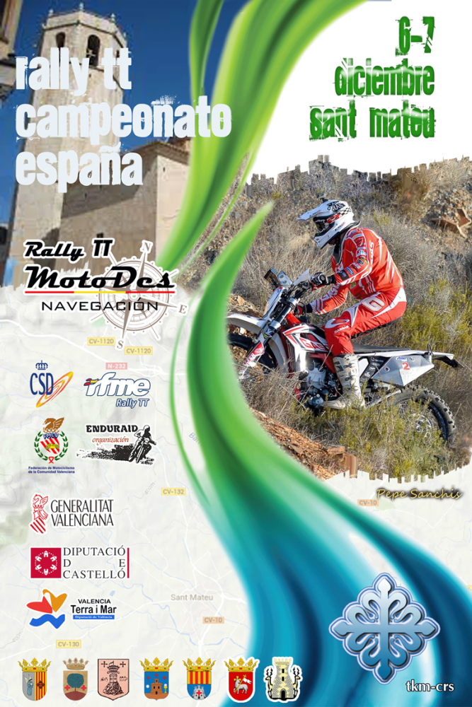 Sant Mateu despedirá el nacional de Rally TT