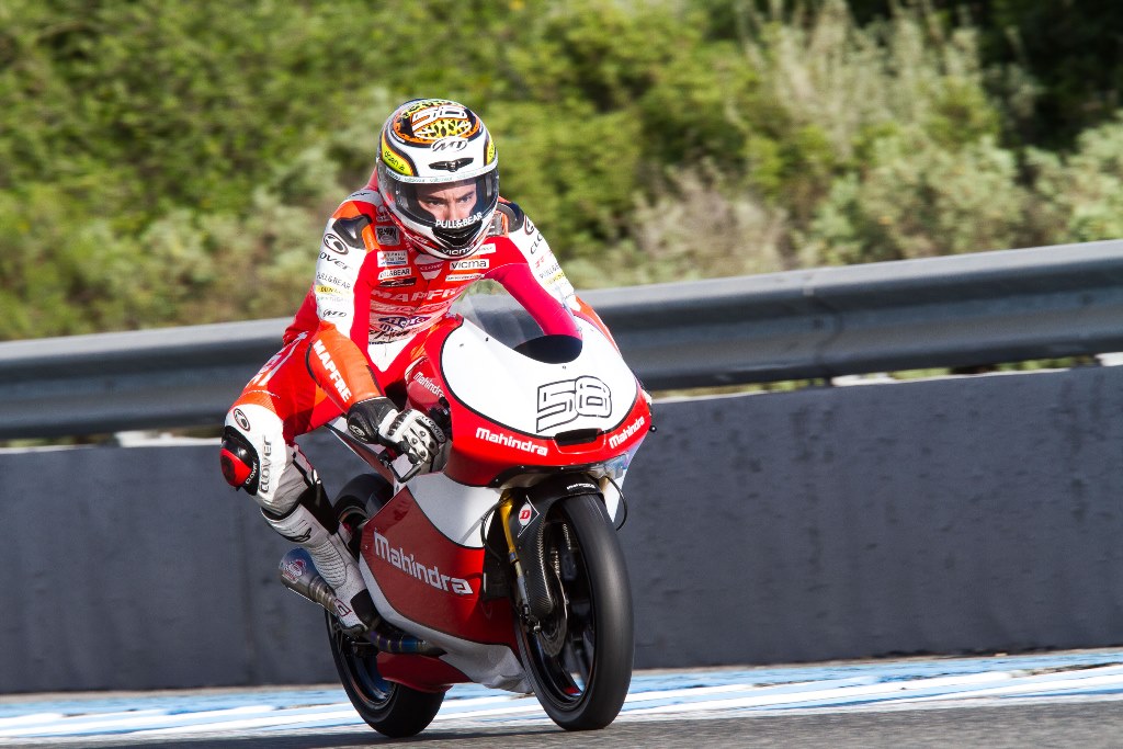 Bagnaia, Martín y Guevara satisfechos tras el test Moto3 en Cartagena