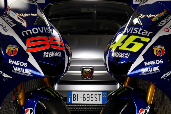 Abarth Lorenzo y Rossi motos