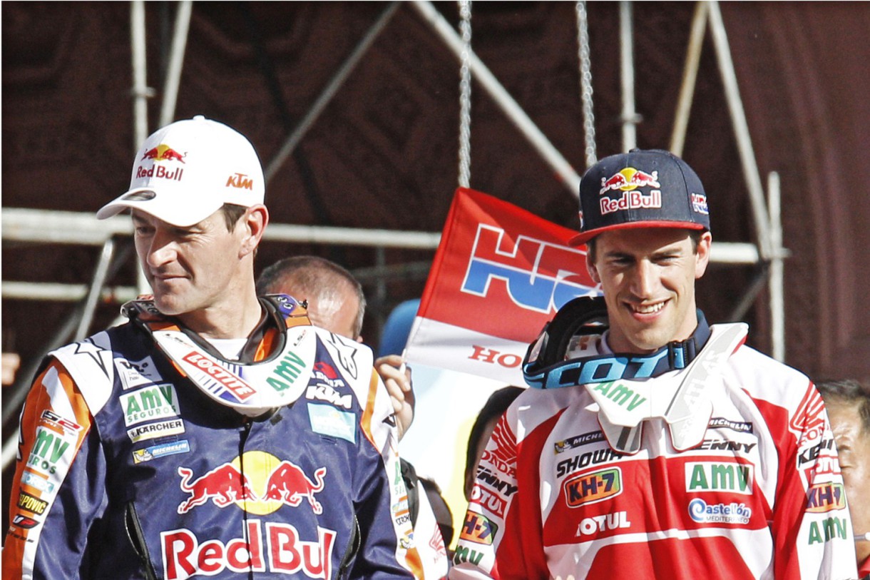 Joan Barreda domina la etapa 10 del Dakar 2015, Coma 2º y más líder