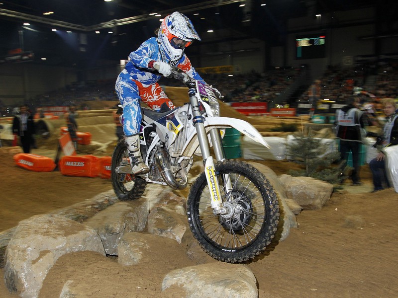 Sandra Gómez marca un podio en el SuperEnduro Féminas de Alemania