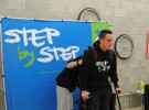 Pol Espargaró prueba el Exoesqueleto de Step By Step