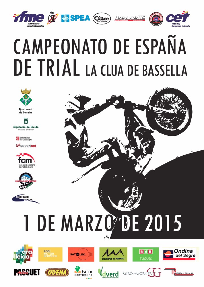 El Nacional de Trial 2015 llega a La Clua