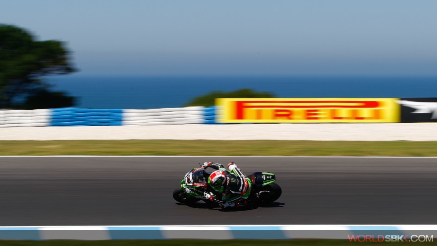 Jonathan Rea gana la carrera 1 del Mundial SBK en Phillip Island, Haslam 2º y Davies 3º