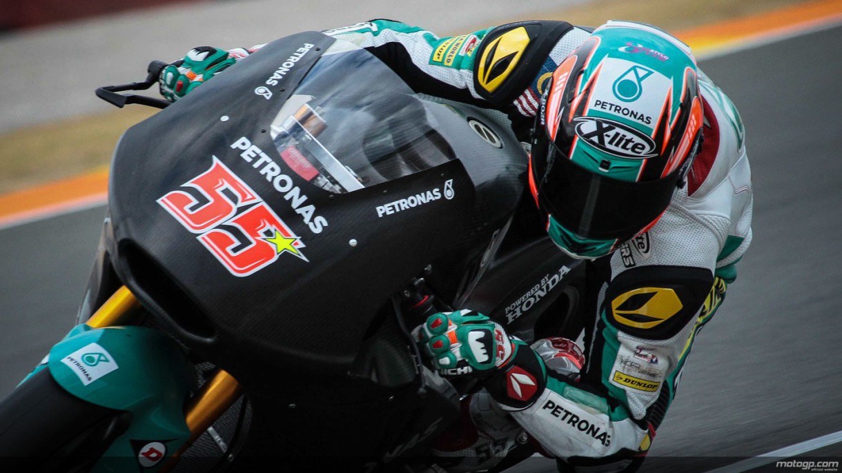 Oettl y Syahrin los mejores del día 2 de test Moto3 y Moto2 en Valencia