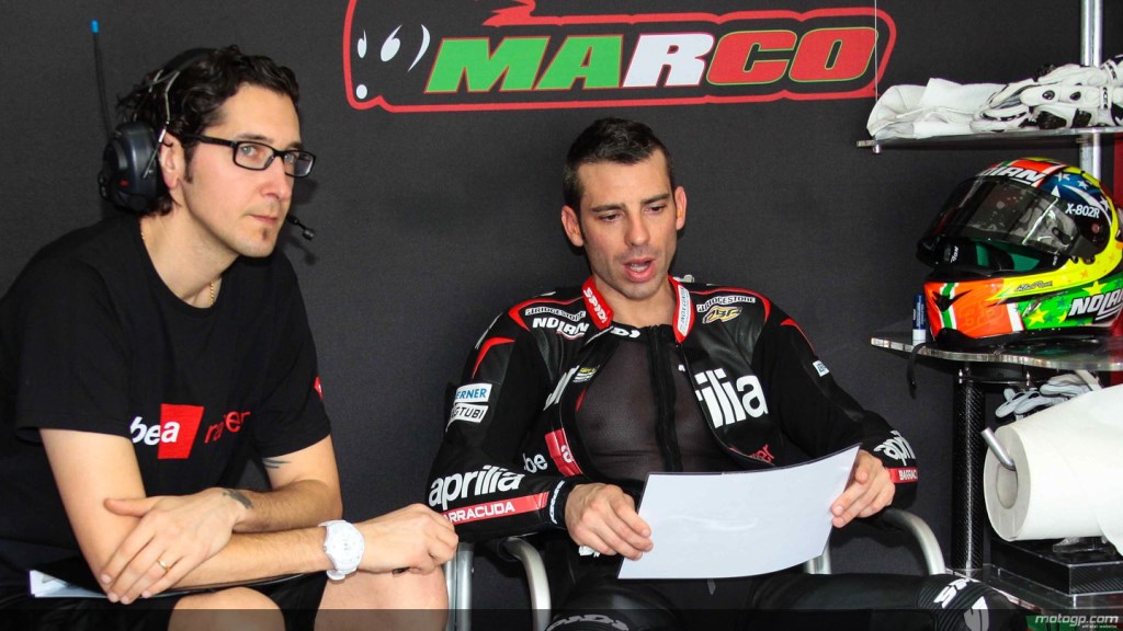 Marco Melandri podría disputar las últimas carreras SBK 2015 con el Althea Racing