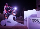 Toni Bou se exhibe en la presentación de la exposición Catalunya Moto
