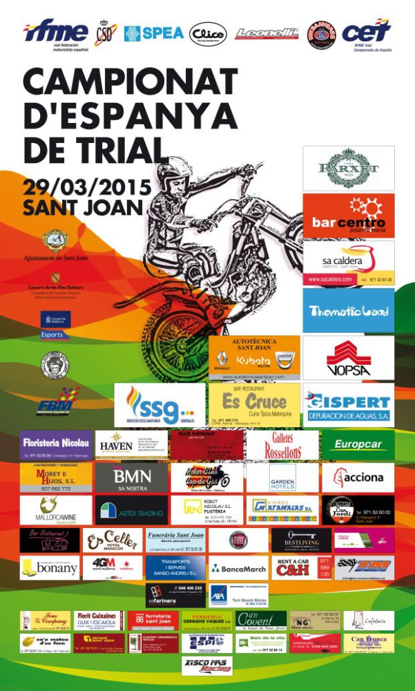 El Campeonato Nacional de Trial 2015 llega a Mallorca