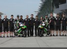 El equipo Drive M7 SIC Racing de Moto3 se presenta en Sepang