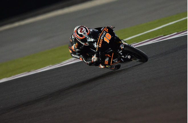 Alexis Masbou marca la pole Moto3 en Qatar, Viñales 2º y Antonelli 3º